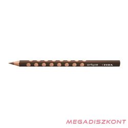   Színes ceruza LYRA Groove háromszögletű vastag sötét barna