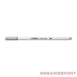 Ecsetfilc STABILO Pen 68 Brush középszürke