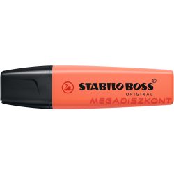   Szövegkiemelő STABILO Boss Original Pastel 1-5mm halvány koral piros