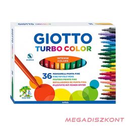 Filctoll GIOTTO Turbo Color 2,8mm 36db-os készlet