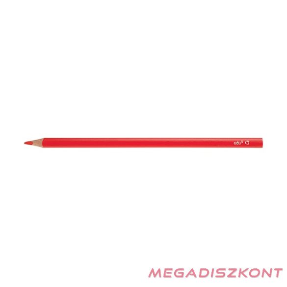 Színes ceruza EDU3 háromszögletű piros