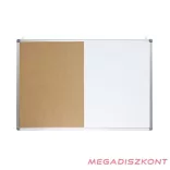 Kombitábla OPTIMA 45x60 parafa/mágneses törölhető