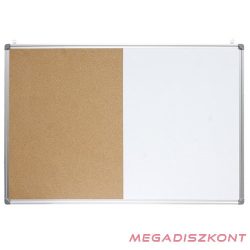   Kombitábla OPTIMA 45x60 parafa/mágneses törölhető alumínium keret