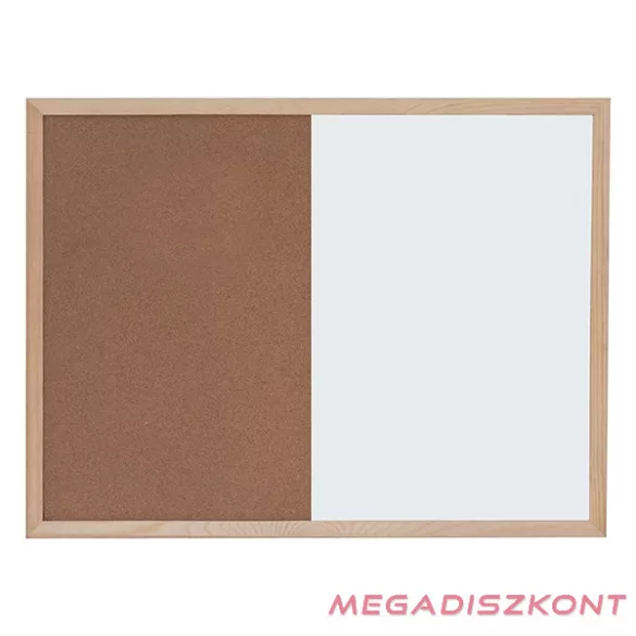 Kombitábla OPTIMA 60x90 parafa/mágneses törölhető