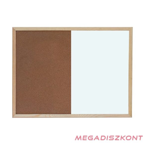 Kombitábla OPTIMA 90x120 parafa/mágneses-törölhető