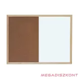 Kombitábla OPTIMA 90x120 parafa/mágneses-törölhető