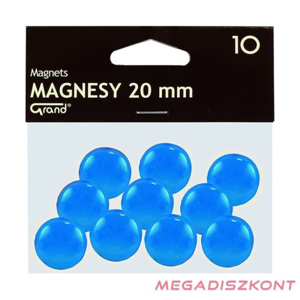 Táblamágnes GRAND 20mm kék 10 darabos
