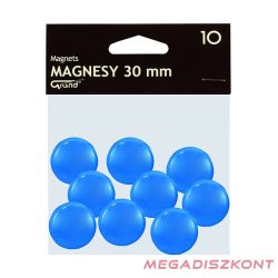 Táblamágnes GRAND 30 mm kék 10 darabos