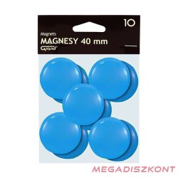 Táblamágnes GRAND 40 mm kék 10 darabos