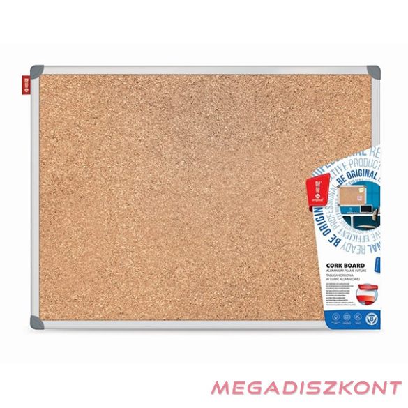 Parafatábla MEMOBE eloxált alumínium keret 120x240 cm