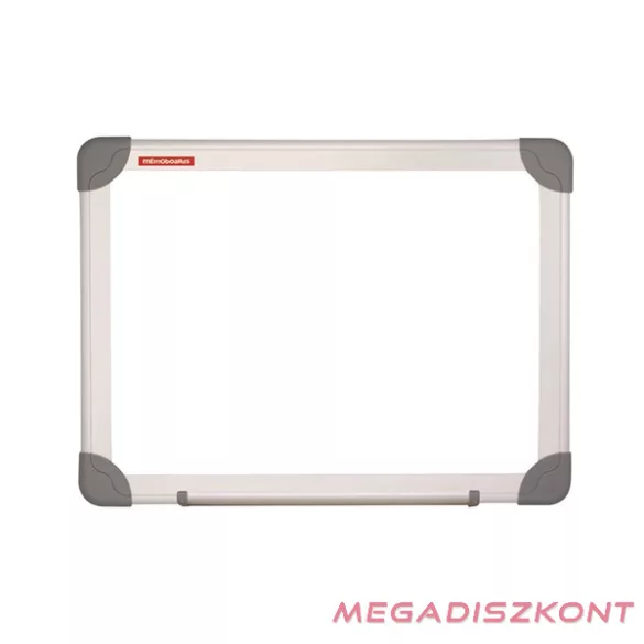 Fehértábla mágneses MEMOBE eloxált alumínium keret 100x150 cm