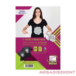   Textilre vasalható fólia AVERY C9406-3HU sötét pólóra vasalható tintasugaras nyomtatóhoz (3 ív/doboz)