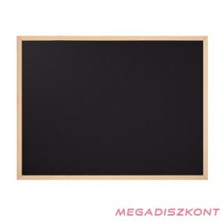 Krétatábla MEMOBE fakeret fekete felület 60x80 cm
