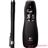 Presenter LOGITECH R400 2,4 Ghz lézermutatós fekete