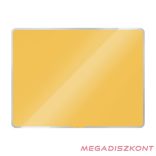 Üvegtábla LEITZ Cosy mágneses  60x40 cm melegsárga