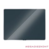 Üvegtábla LEITZ Cosy mágneses  80x60 cm bársonyszürke
