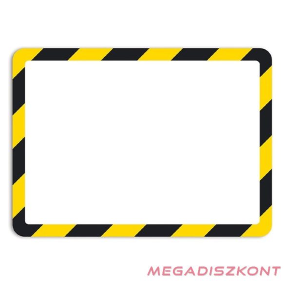 Mágneses tasak DJOIS Magneto biztonsági A/4 sárga-fekete 2 darabos