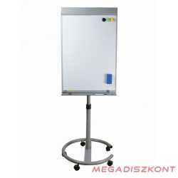   Flipchart tábla OPTIMA mágneses felület gurulós 70x100cm mobil állítható magasság