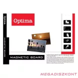 Fehértábla mágneses OPTIMA aluminium kerettel 45x60 cm