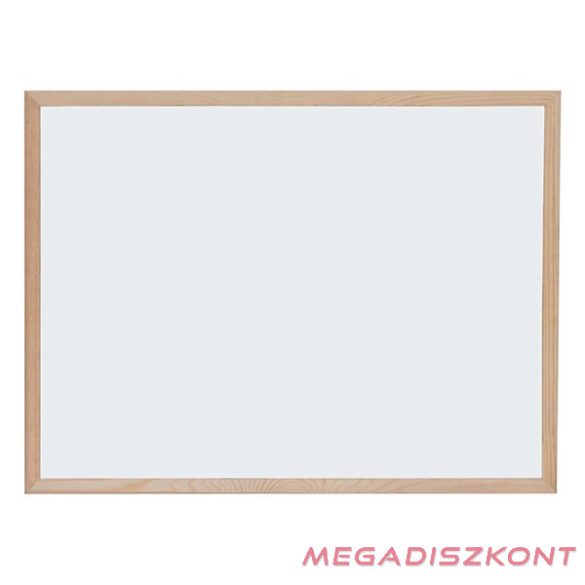 Fehértábla mágneses OPTIMA fakeret 60x90 cm