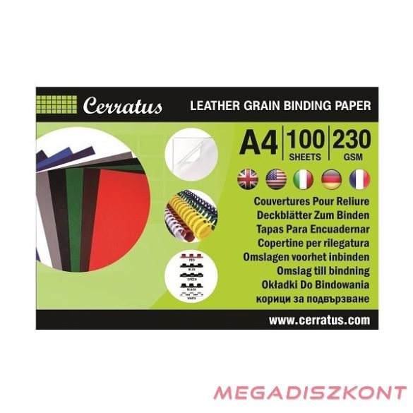 Hátlap A/4 230 g matt fekete 100 db/csomag