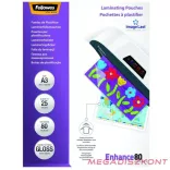 Lamináló fólia FELLOWES A/3 80 mikron fényes 25/csom
