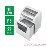 Iratmegsemmisítő LEITZ IQ Office mikrokonfetti P5 10 lap fehér