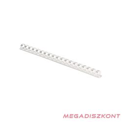   Iratspirál műanyag FELLOWES 6mm fehér műanyag spirál 10-20 lap 100 darabos
