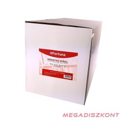 Iratspirál műanyag FORTUNA 45mm 341-410 lap fekete 50/dob