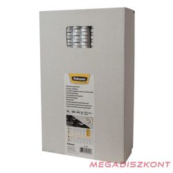   Iratspirál műanyag FELLOWES 16mm fehér műanyag spirál 101-120 lap 100 darabos