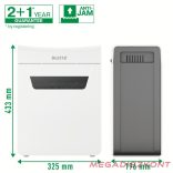 Iratmegsemmisítő LEITZ IQ Protect Premium 8X konfetti 8 lap