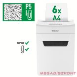 Iratmegsemmisítő LEITZ IQ Protect Premium 6M mikrokonfetti 6 lap