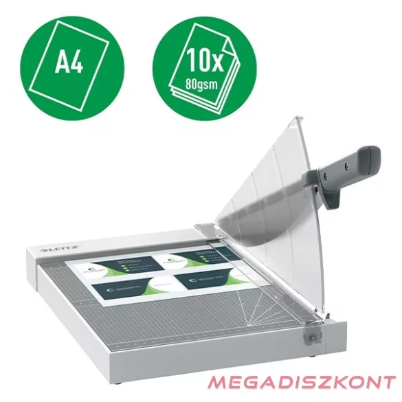 Vágógép LEITZ Precision Home Office A/4 karos 10 lap A