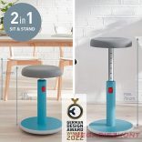 Ergonomikus ülő/álló szék LEITZ Ergo Cosy Active nyugodt kék