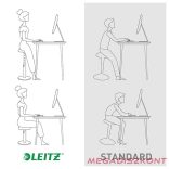 Ergonomikus ülő/álló szék LEITZ Ergo Cosy Active nyugodt kék