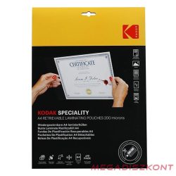   Lamináló fólia KODAK A/4 200 mikron újrahasználható 10 íves