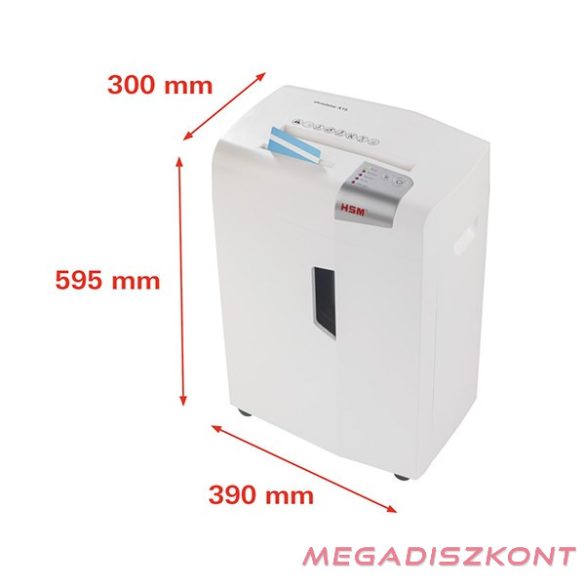 Iratmegsemmisítő HSM Shredstar X15 konfetti 15 lap