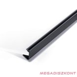 Iratsín DURABLE A/4 12 mm fekete 25 darabos