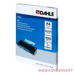   Lamináló fólia DAHLE 71143 A/4 125 mikron fényes 100/csomag