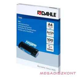   Lamináló fólia DAHLE 71143 A/4 125 mikron fényes 100/csomag
