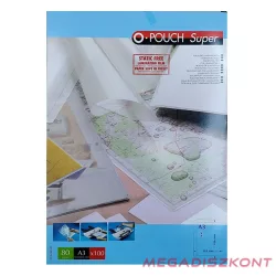   Lamináló fólia OPUS A/3 303x426mm 80 mikron fényes 100/dob