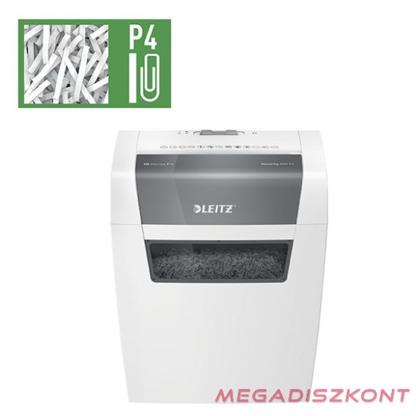 Iratmegsemmisítő LEITZ IQ Home Paper konfetti P4 6 lap fehér