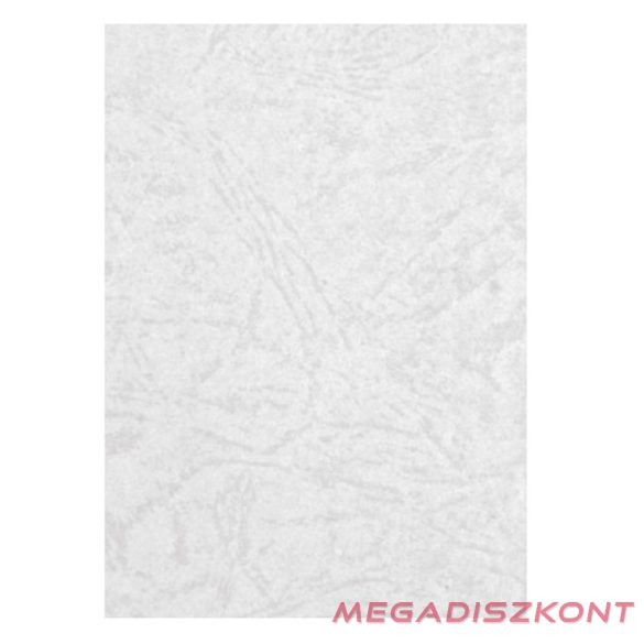 Hátlap FORPUS A/4 230 g matt bőrhatású fehér 100/dob