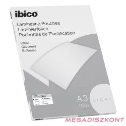   Lamináló fólia IBICO A/3 303x426mm 75-80 mikron fényes 100/dob