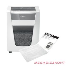   Iratmegsemmisítő LEITZ IQ Office Pro mikrokonfetti P5+ 5 lap fehér