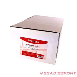 Iratspirál műanyag FORTUNA 32mm 241-280 lap fehér 50/dob