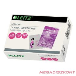   Meleglamináló fólia LEITZ ILam mini 125 mikronos 65x95 mm 100 darab/csomag