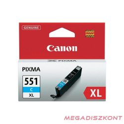 Festékpatron CANON CLI-551XLC kék