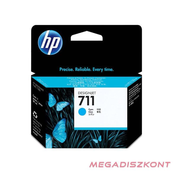 Festékpatron HP CZ130AEC (711) kék