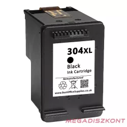   Festékpatron utángyártott DIAMOND N9K08AE No.304XL (HP) fekete 14ml